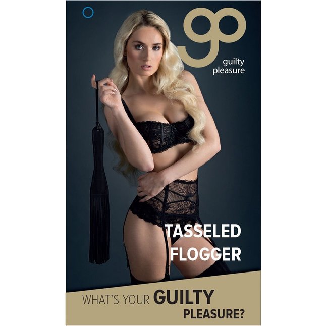 Полиуретановый флоггер Tasseled Flogger - 51 см - Guilty Pleasure. Фотография 3.