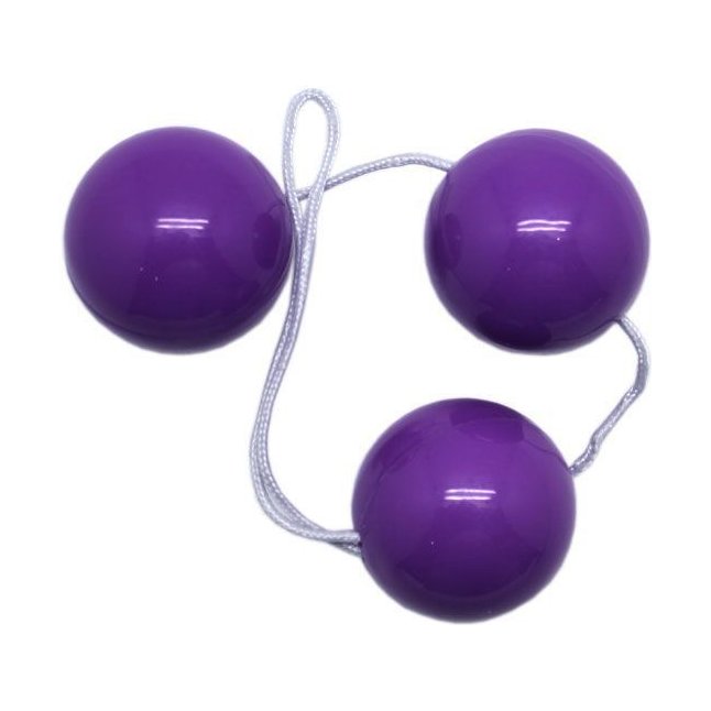Фиолетовые тройные вагинальные шарики. Фотография 2.