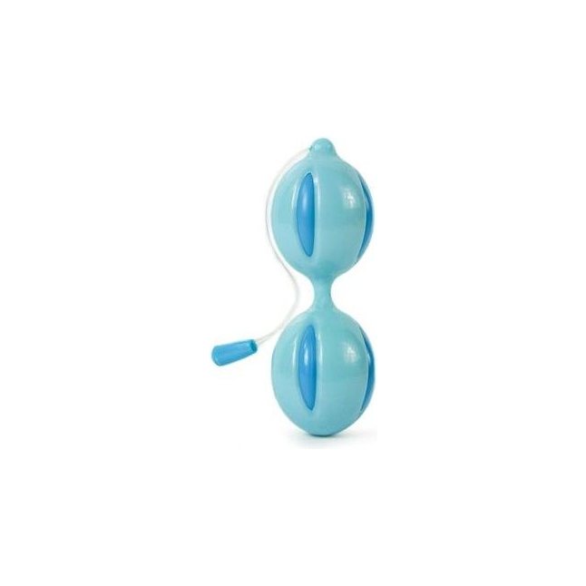 Голубые вагинальные шарики Climax V-Ball Blue Vagina Balls - Climax