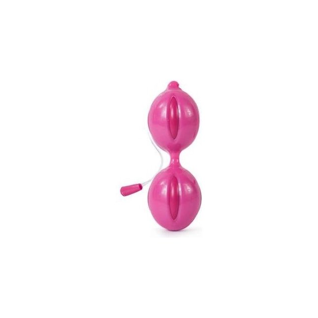 Розовые вагинальные шарики Climax V-Ball Pink Vagina Balls - Climax