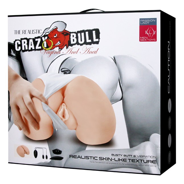 Вагина и анус с вибрацией CrazyBull Vagina and Anal - Crazy Bull. Фотография 10.