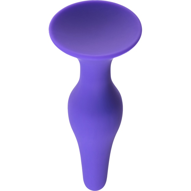 Фиолетовая анальная втулка Toyfa A-toys - 12,5 см. Фотография 2.