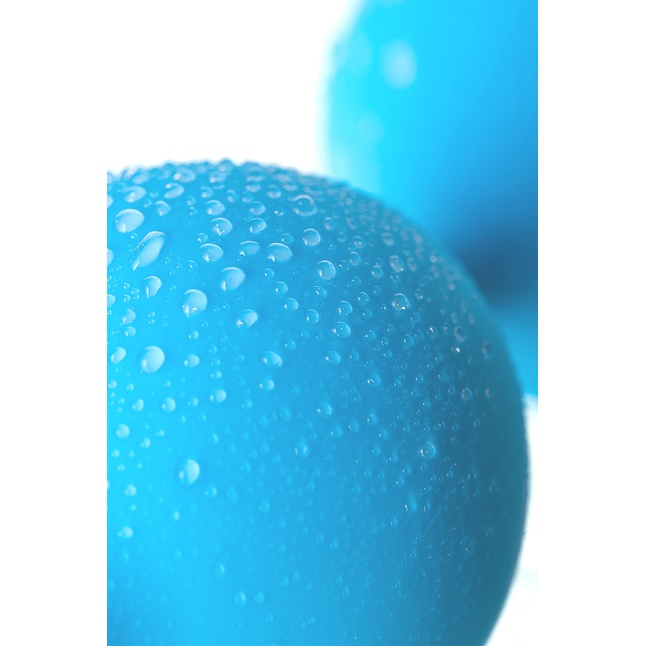 Голубые вагинальные шарики Toyfa A-toys. Фотография 8.