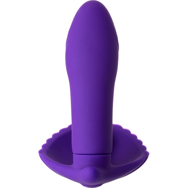 Фиолетовый вибратор для ношения в трусиках. Фотография 5.