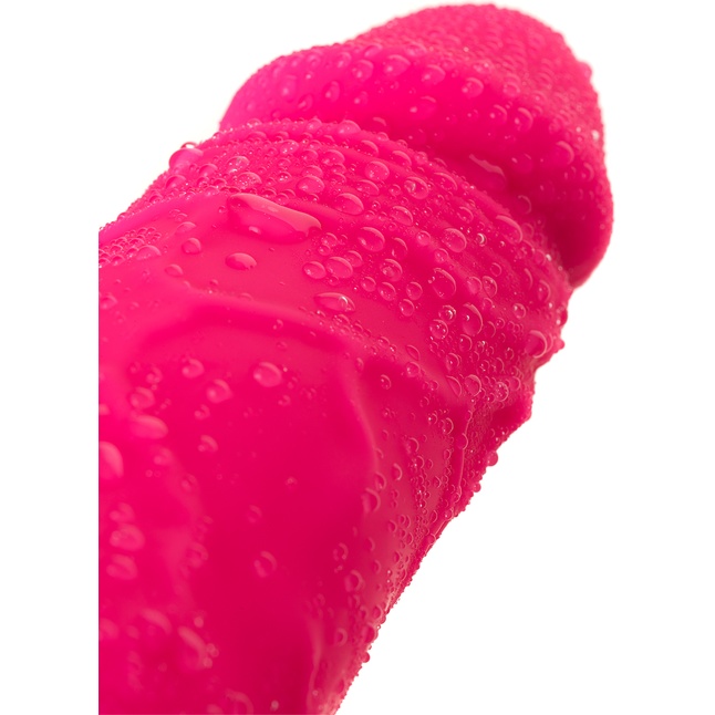 Розовая насадка на пенис с анальной втулкой-шаром. Фотография 8.