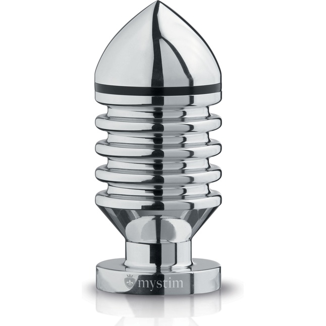 Анальный плаг для электростимуляции Hector Helix Buttplug L - 11,5 см