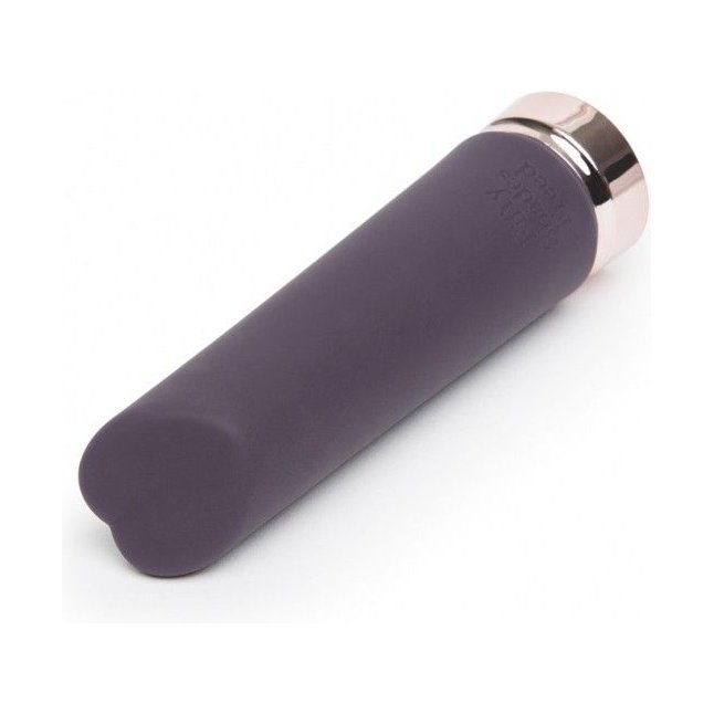 Фиолетовый мини-вибромассажёр Crazy For You Rechargeable Bullet Vibrator - Fifty Shades Freed. Фотография 2.