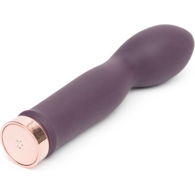 Фиолетовый вибратор So Exquisite Rechargeable G-Spot Vibrator - 16,5 см - Fifty Shades Freed. Фотография 2.