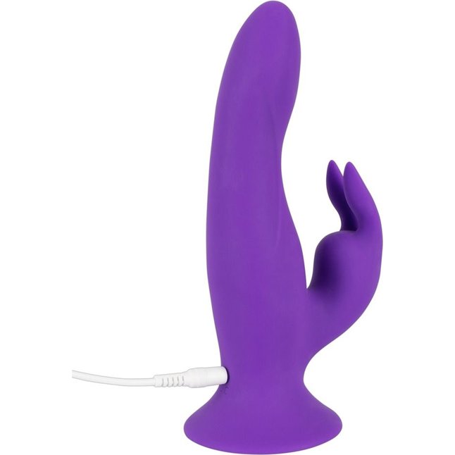 Фиолетовый силиконовый вибратор типа rabbit Pure Lilac Vibes Rabbit - 18 см - You2Toys. Фотография 4.