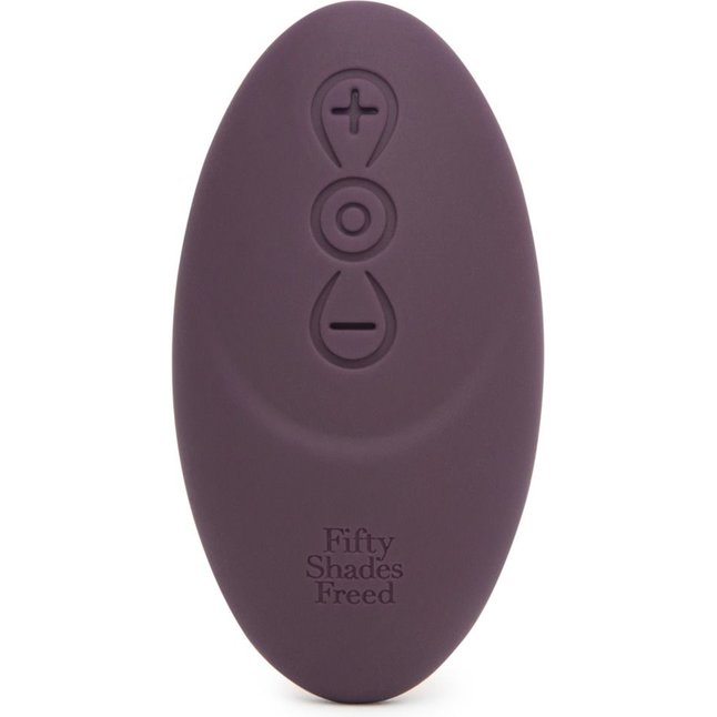 Фиолетовое виброяйцо I ve Got You Rechargeable Remote Control Love Egg - Fifty Shades Freed. Фотография 3.