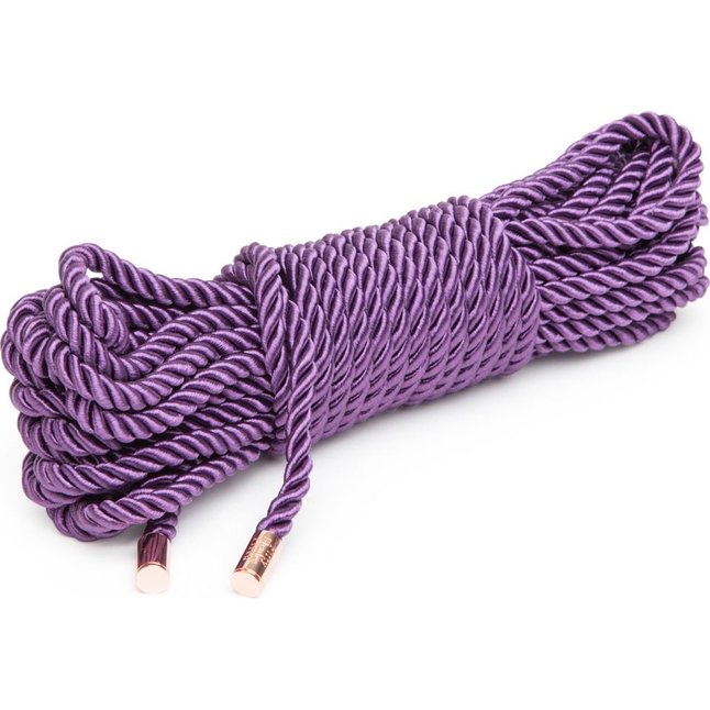 Фиолетовая веревка для связывания Want to Play? 10m Silky Rope - 10 м - Fifty Shades Freed