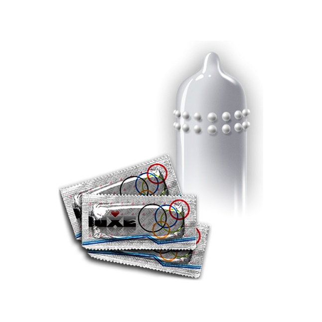 Презервативы Luxe Парный бобслей с пупырышками - 3 шт - Luxe. Фотография 2.
