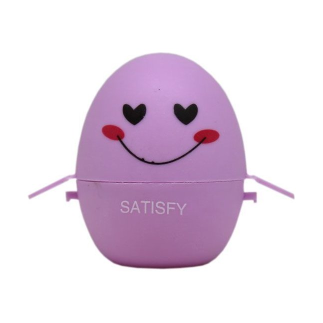 Сиреневый мастурбатор-яйцо SATISFY PokeMon. Фотография 3.