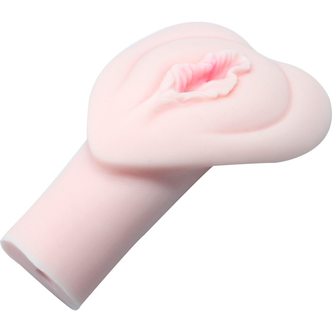 Мастурбатор-вагина с красивыми розовыми губками. Фотография 4.
