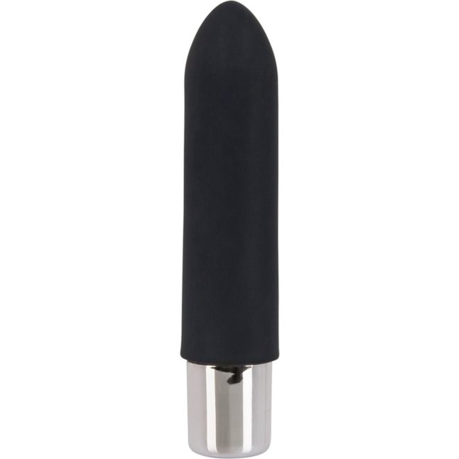 Чёрный мини-вибратор Lust Mini Vibrator - 9,6 см - Lust