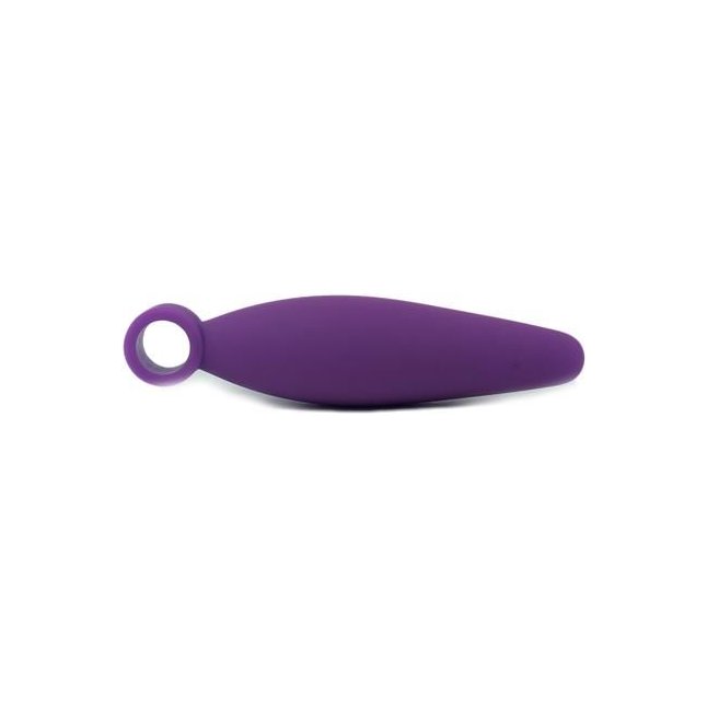 Фиолетовая анальная пробка Climax Anal Finger Plug - 10,5 см - Climax