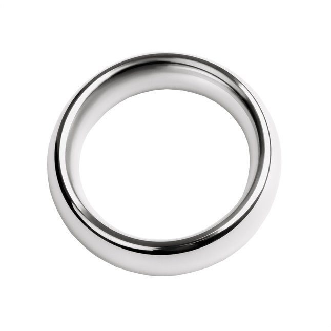 Металлическое эрекционное кольцо размера S - Metal