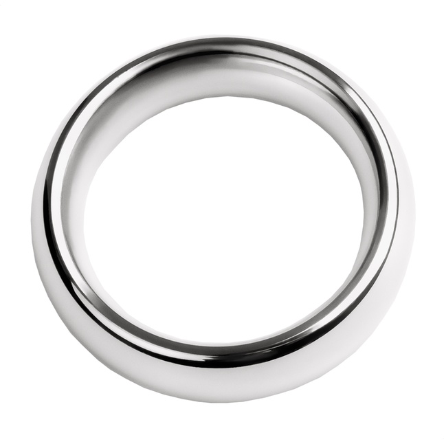 Металлическое эрекционное кольцо размера M - Metal