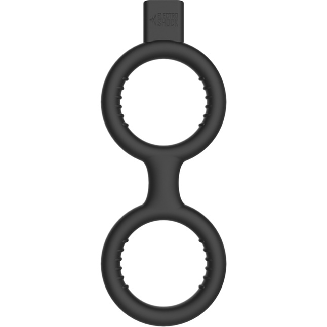 Кольцо с электростимуляцией E-Stimulation Cock Ring with Ballstrap - Electroshock
