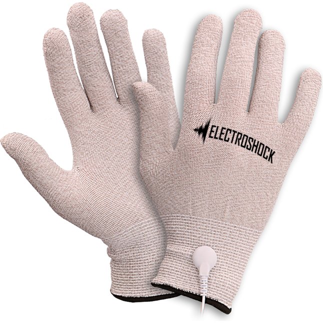 Перчатки с электростимуляцией E-Stimulation Gloves - Electroshock