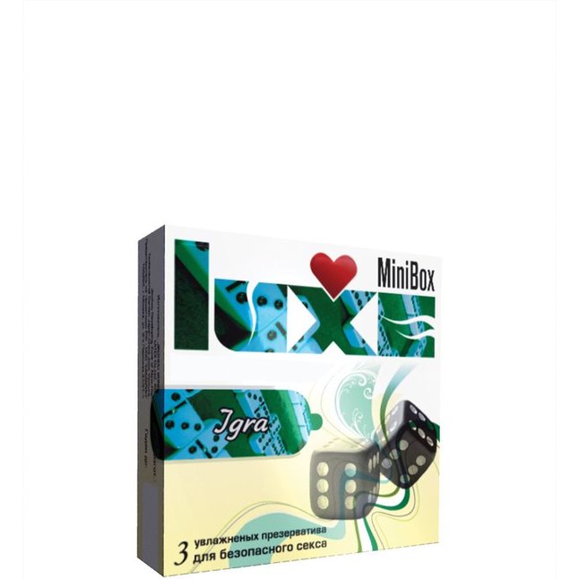 Презервативы Luxe Mini Box Игра - 1 блок (24 уп. по 3 шт. в каждой). Фотография 5.