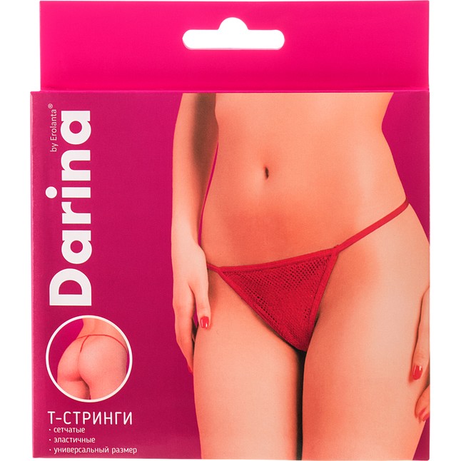 Сетчатые женские Т-стринги - Darina. Фотография 5.