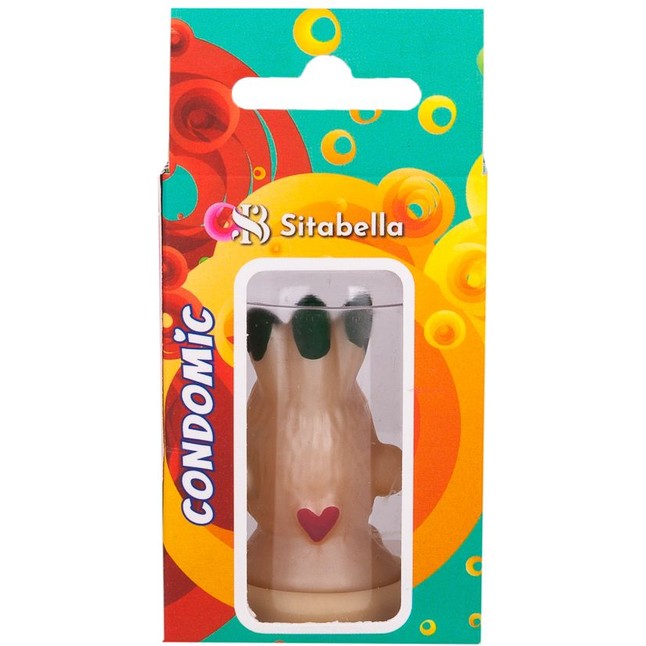 Сувенирный латексный презерватив Чиполлино - Sitabella accessories. Фотография 3.