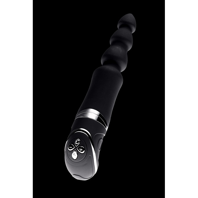 Чёрный анальный вибростимулятор Erotist - 20,7 см. Фотография 7.