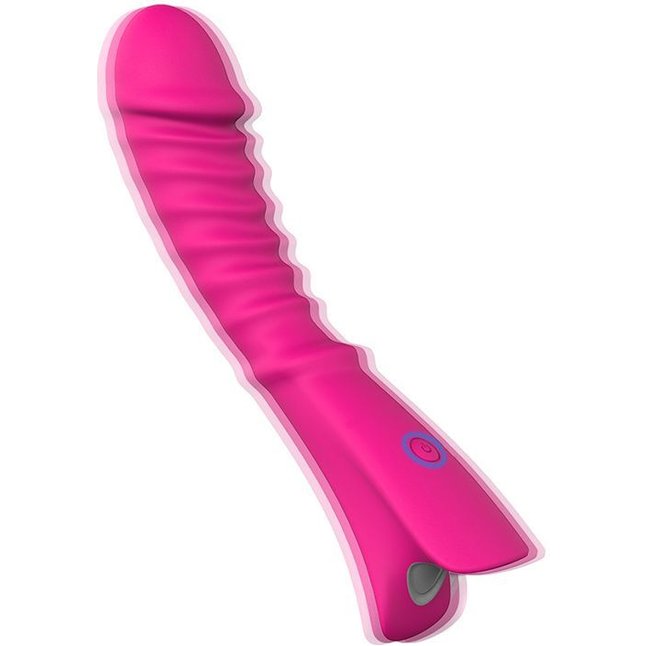 Розовый вибратор для массажа G-точки S-HANDE Topi - 19,9 см. Фотография 6.
