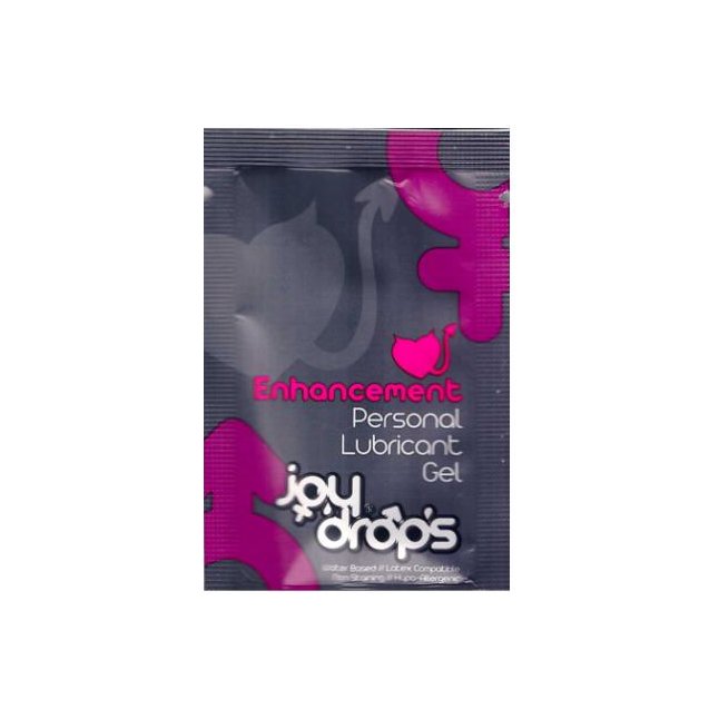Саше возбуждющей женской смазки на водной основе JoyDrops Enhancement - 5 мл
