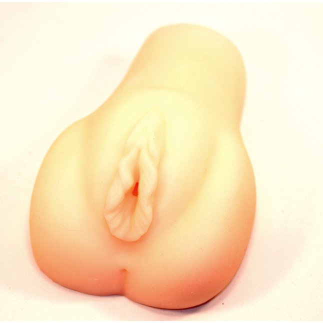 Телесный мастурбатор-вагина из эластичного материала