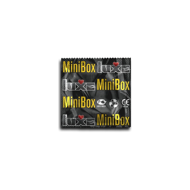Презервативы Luxe Mini Box Игра - 3 шт - Luxe Mini Box. Фотография 2.