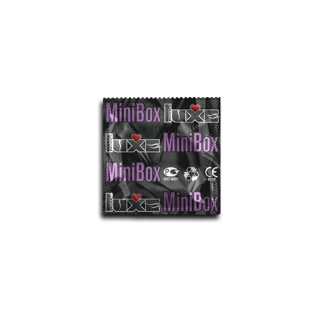 Презервативы Luxe Mini Box Шелковый чулок - 3 шт - Luxe Mini Box. Фотография 2.