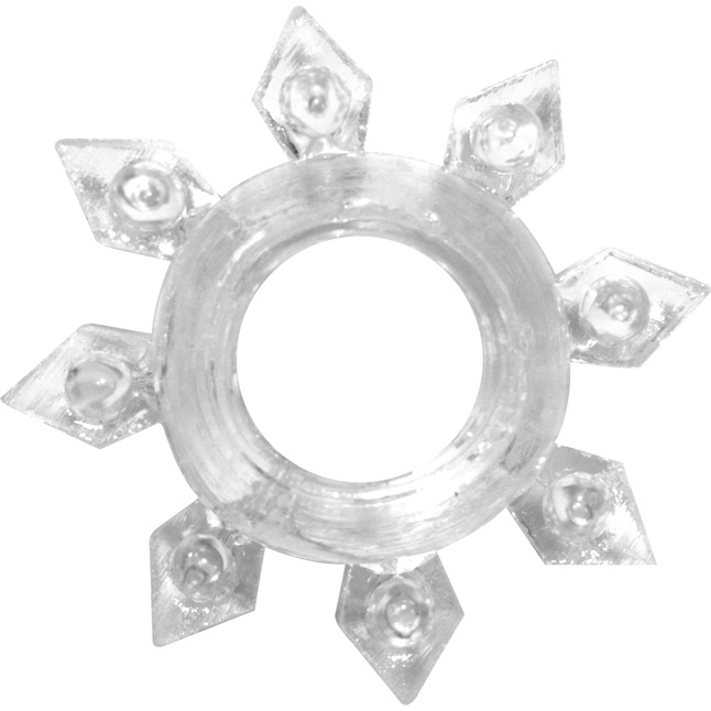 Прозрачное эрекционное кольцо Rings Gear - Rings!
