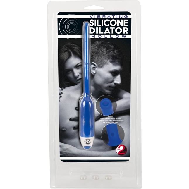 Полый уретральный вибростимулятор Dilator Vibrator - You2Toys. Фотография 9.