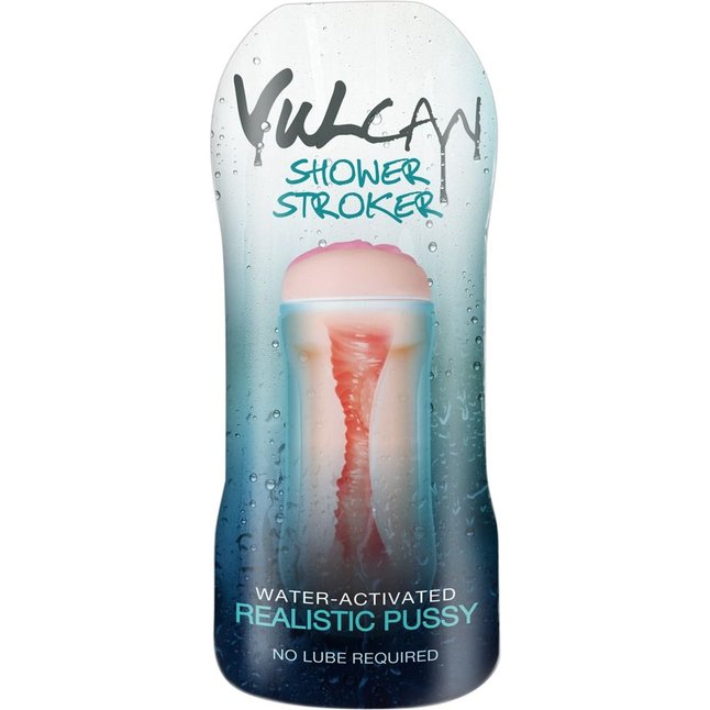 Мастурбатор-вагина H2O Vulcan Shower Stroker Realistic Pussy - Vulcan. Фотография 2.