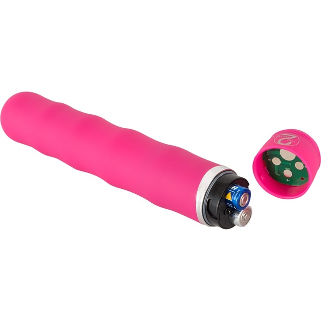 Розовый вибратор Deep Vibrations - 21 см - You2Toys. Фотография 3.
