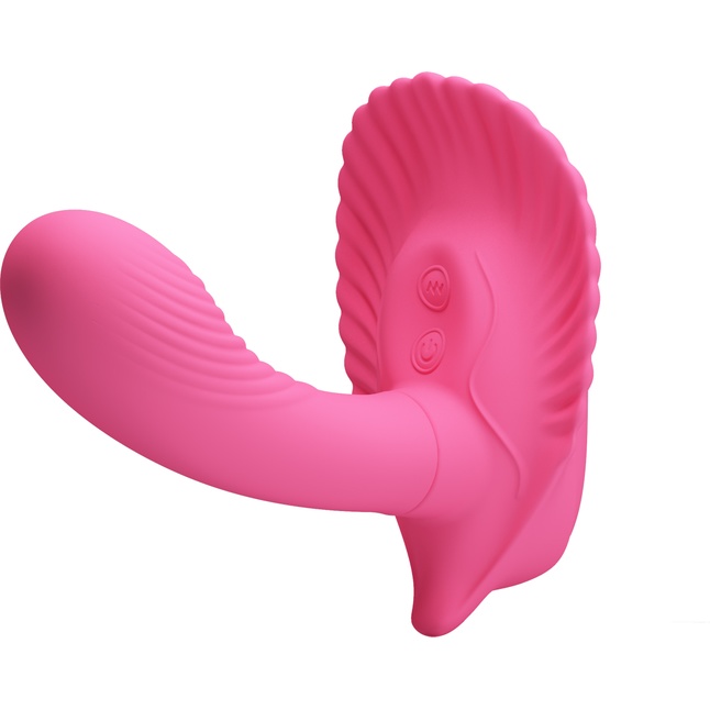 Розовый вибростимулятор для ношения - для массажа точки G и клитора - Pretty Love. Фотография 4.