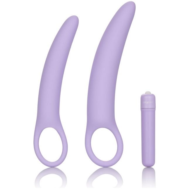 Набор силиконовых расширителей Dr. Laura Berman Isabelle Set of 2 Vibrating Silicone Dilators - Dr. Laura Berman Collection