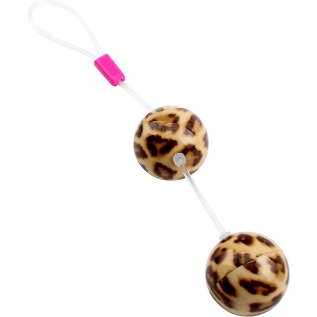 Леопардовые вагинальные шарики Leopard Ball - Hi-Basic