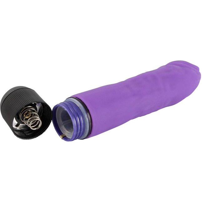 Фиолетовый вибратор с загнутым кончиком G-Spot Lover - 14,5 см - You2Toys. Фотография 3.
