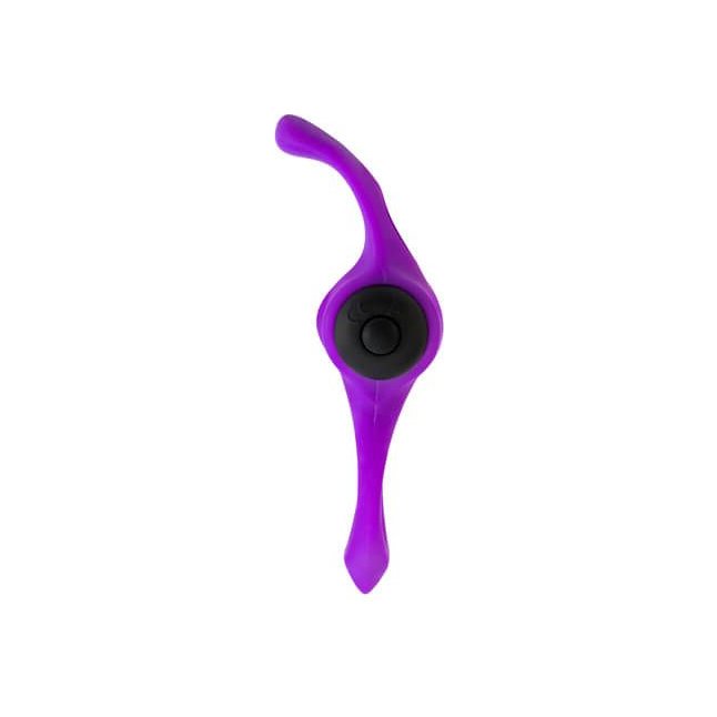 Фиолетовое эрекционное виброкольцо Lingus MAX. Фотография 2.