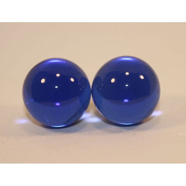 Сине-белые вагинальные шарики для тренировки интимных мышц. Фотография 2.
