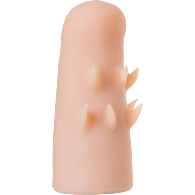 Телесный поясной страпон с вагинальной пробкой - 17 см - Для двоих + HARNESS WOMAN STRAP. Фотография 5.