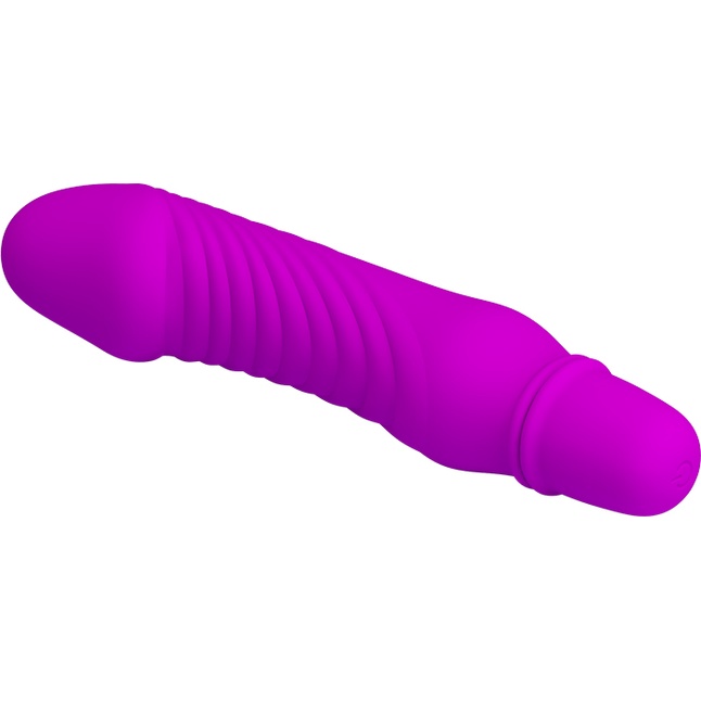 Фиолетовый мини-вибратор Stev -13,5 см - Pretty Love. Фотография 6.