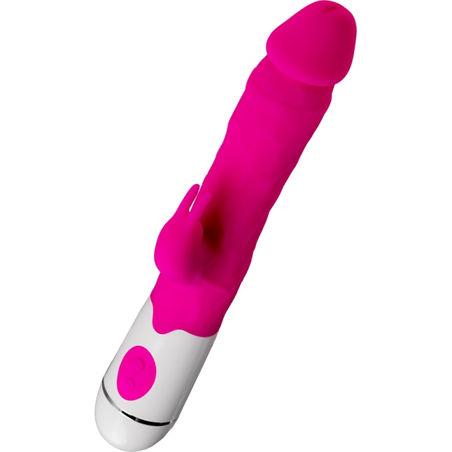 Розовый вибратор A-Toys Mist - 25,4 см. Фотография 3.