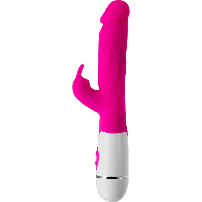Розовый вибратор A-Toys Mist - 25,4 см. Фотография 4.