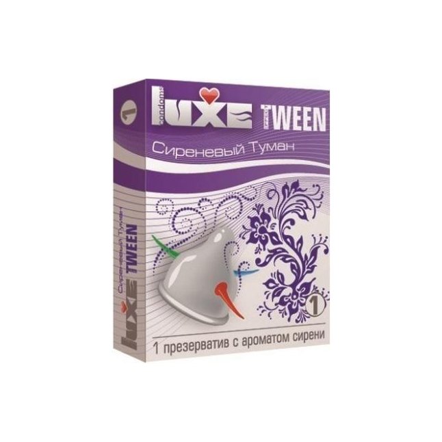 Презерватив Luxe Tween Сиреневый туман с ароматом сирени - 1 шт - Tween