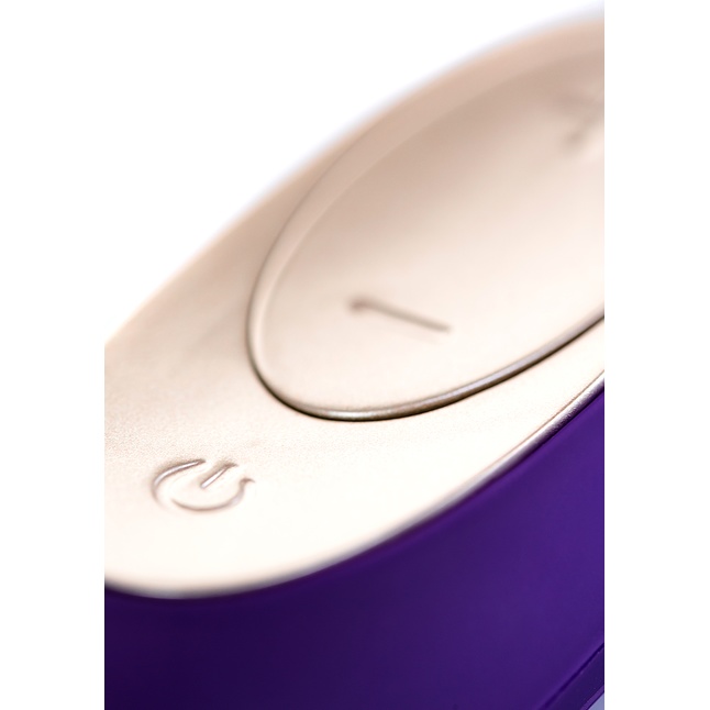 Фиолетовый вибратор для пар Satisfyer Double Plus Remote с пультом ДУ. Фотография 15.