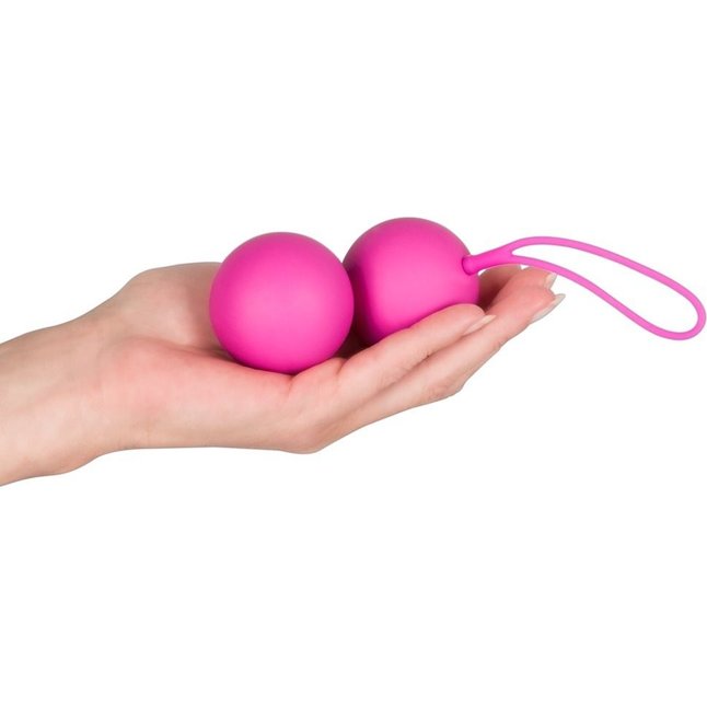 Розовые вагинальные шарики XXL Balls - You2Toys. Фотография 2.